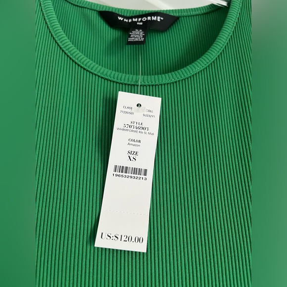 WHBM FORME Rib Sleeveless Midi Dress - Picture 2 of 8